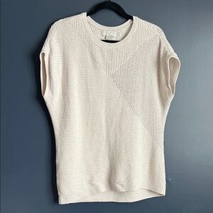 Barefoot Dreams Cream Women's Crew Neck Sweater